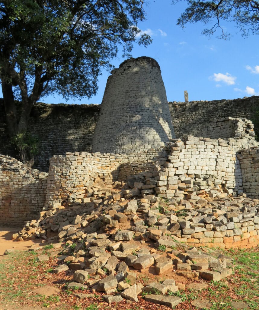 Die Great Zimbabwe Ruins.