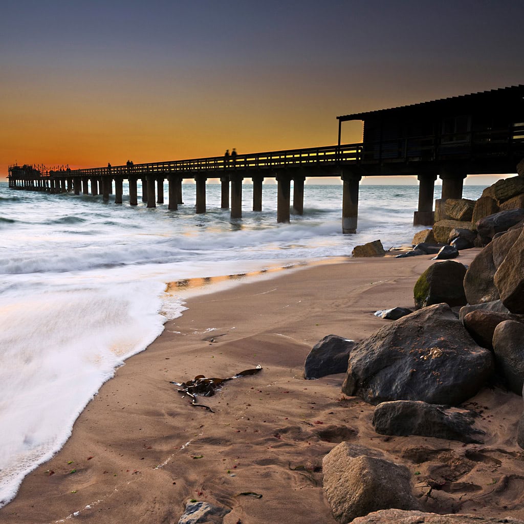 Steg bei Swakopmund in Namibia