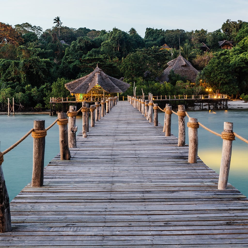 Tansania Fundu Lagoon Lodge Badeurlaub in Afrika