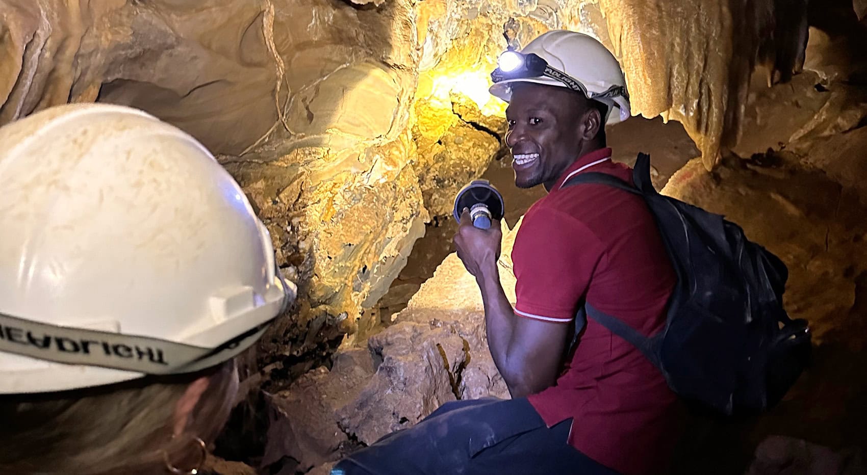 Höhlentour in Namibia