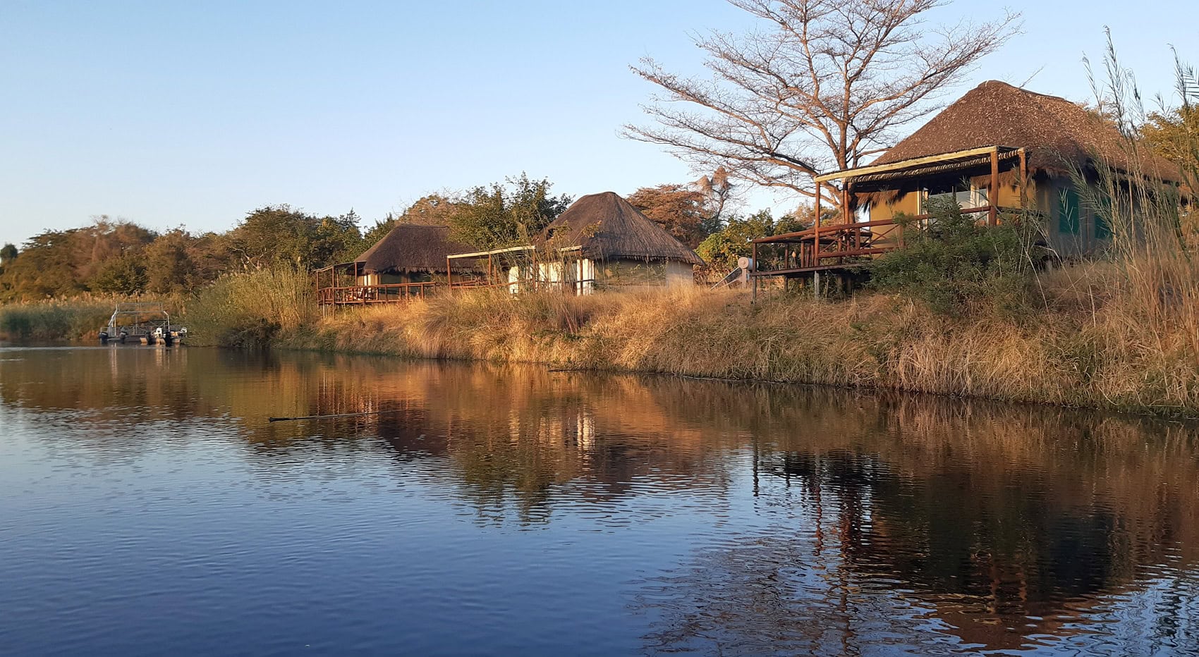 Unterkünfte am Fluss