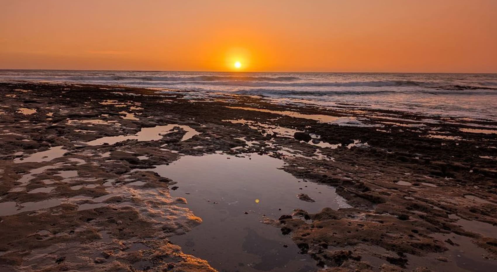 Eine Landschaft in Afrika.
