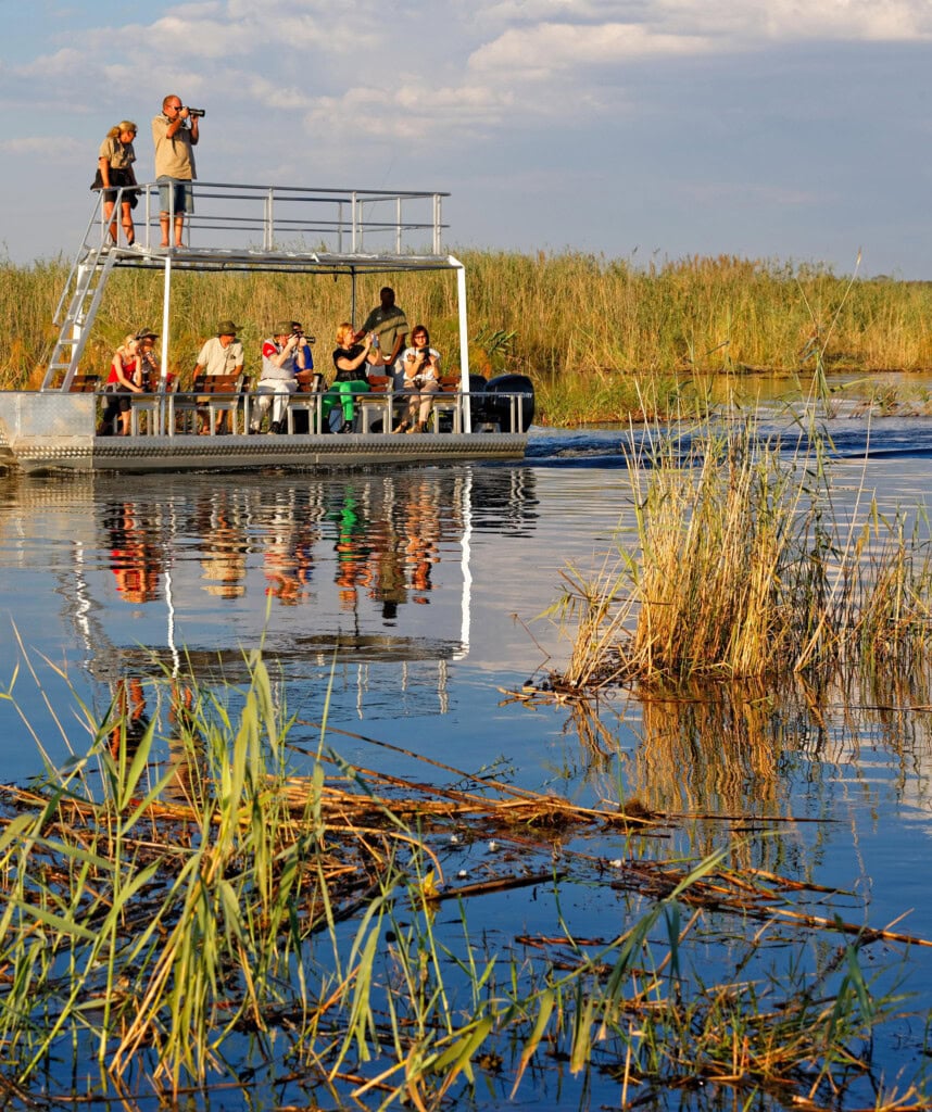 Bootsfahrt auf dem Sambesi