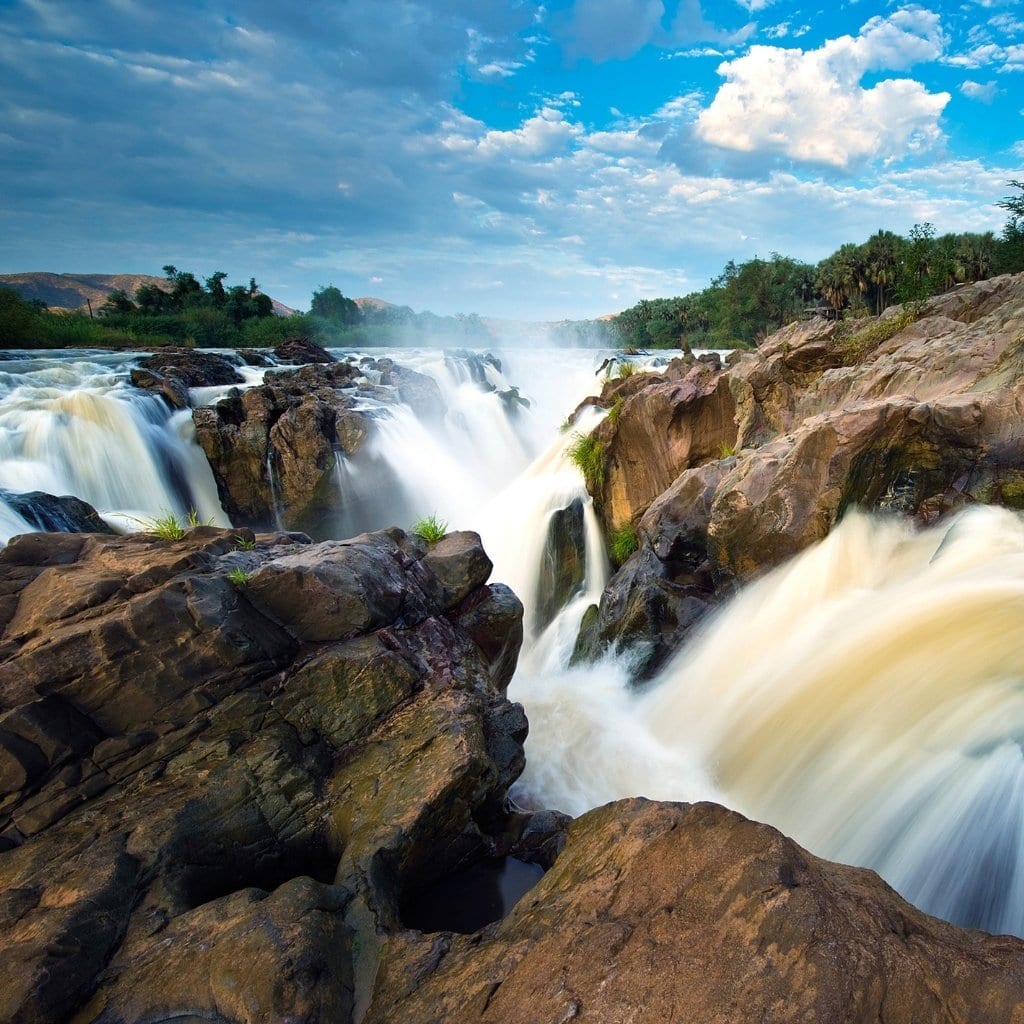 dramatische Stimmung Epupa Falls Namibia