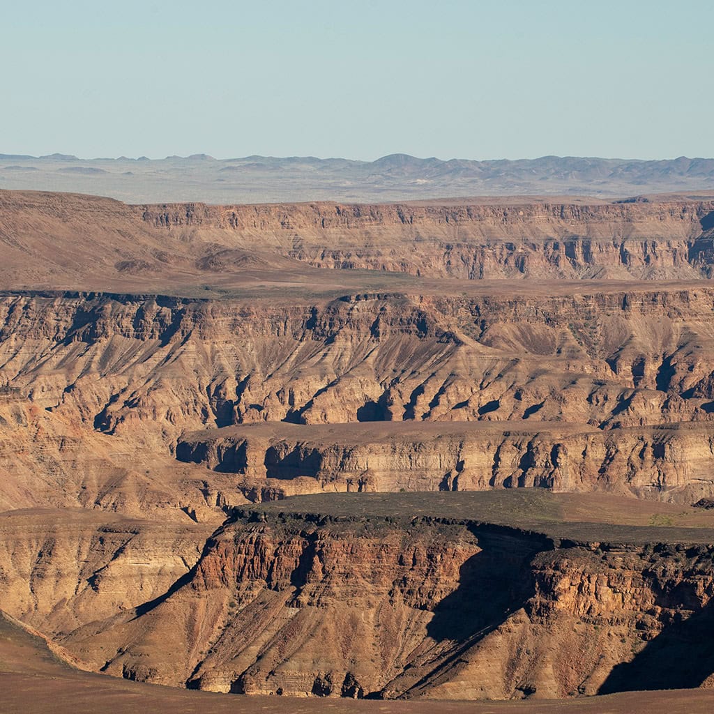 Panorama am Fish River Canyon