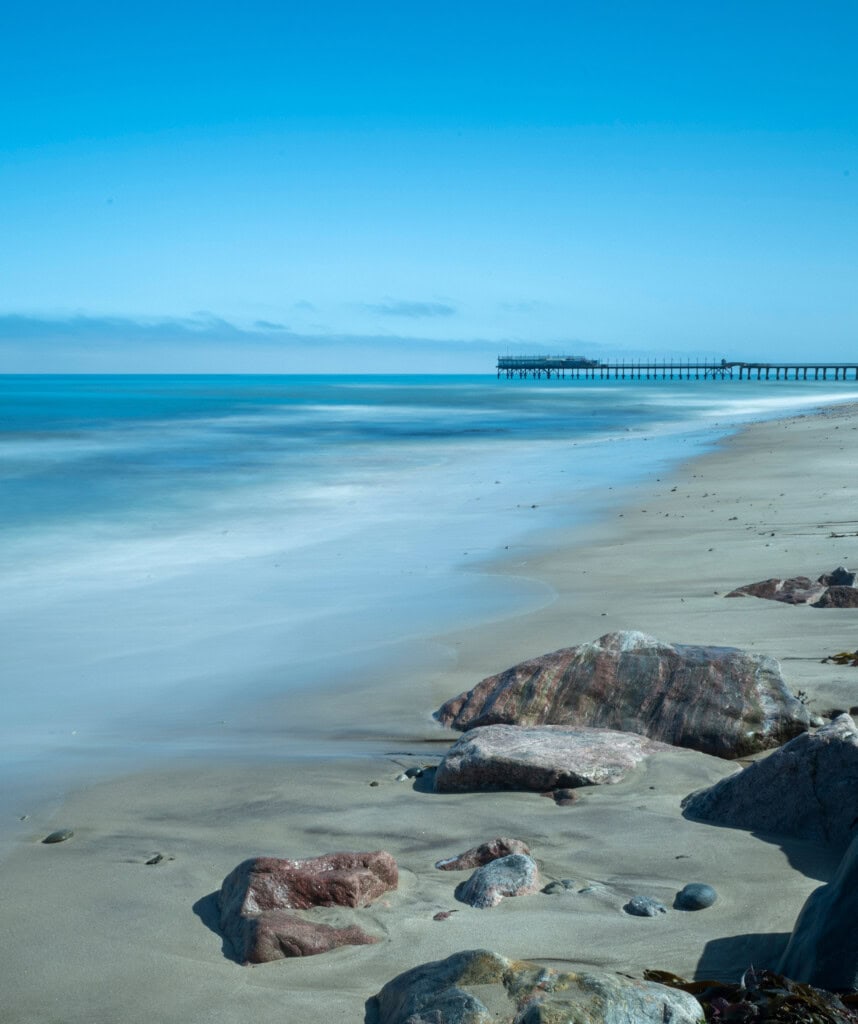 Schönes Foto der Küste bei Swakopmund