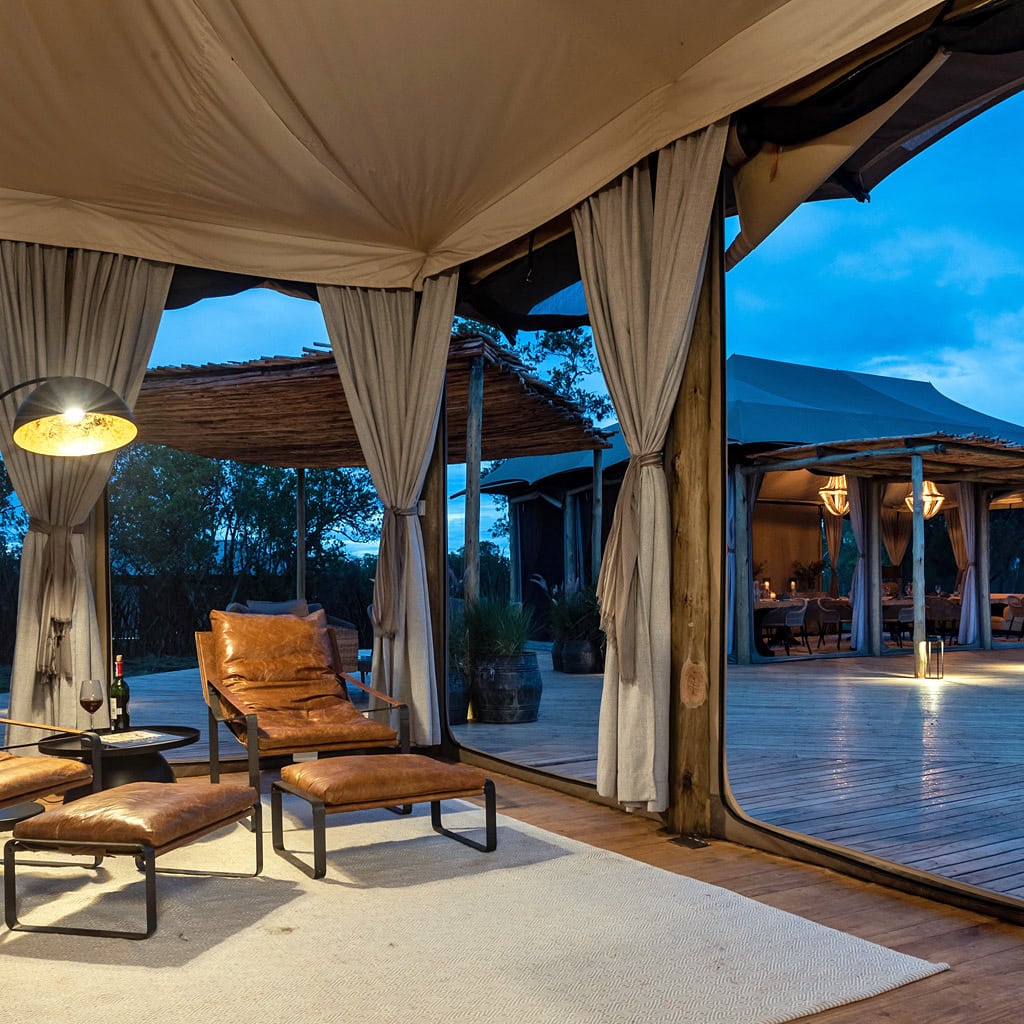 The River Camp in Kenia