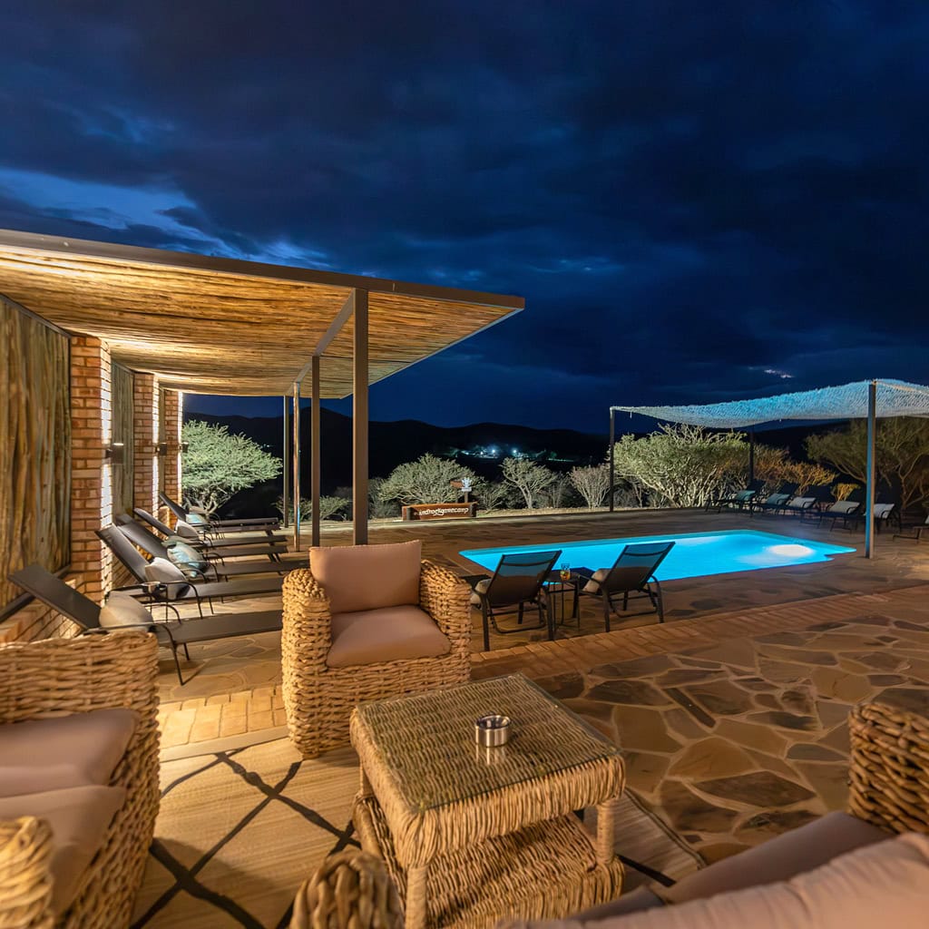 Pool des Windhoek Game Camp