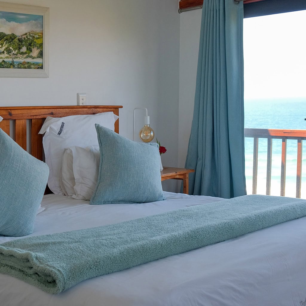 Zimmer mit Meerblick in der Crawfords Beach Lodge