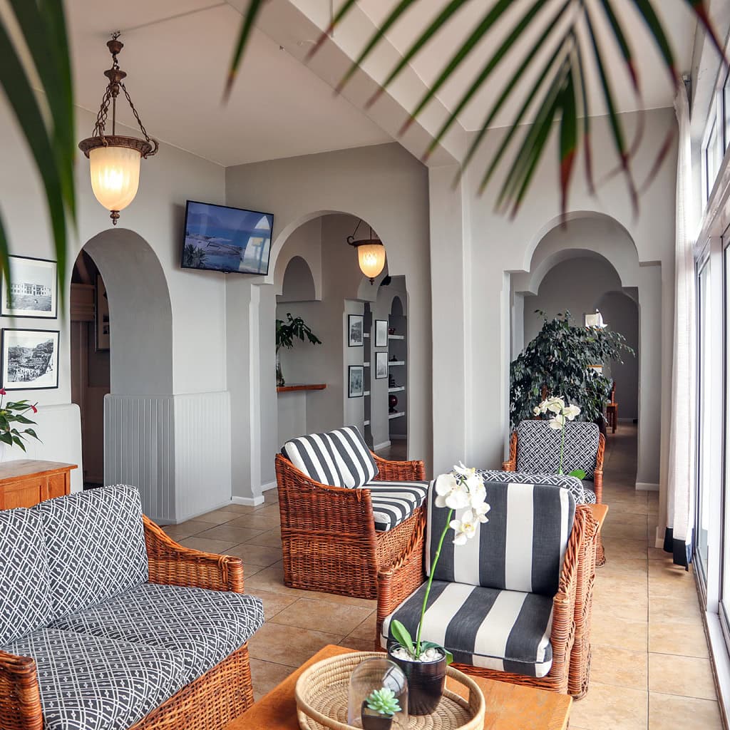 Lounge im Windsor Hotel Hermanus