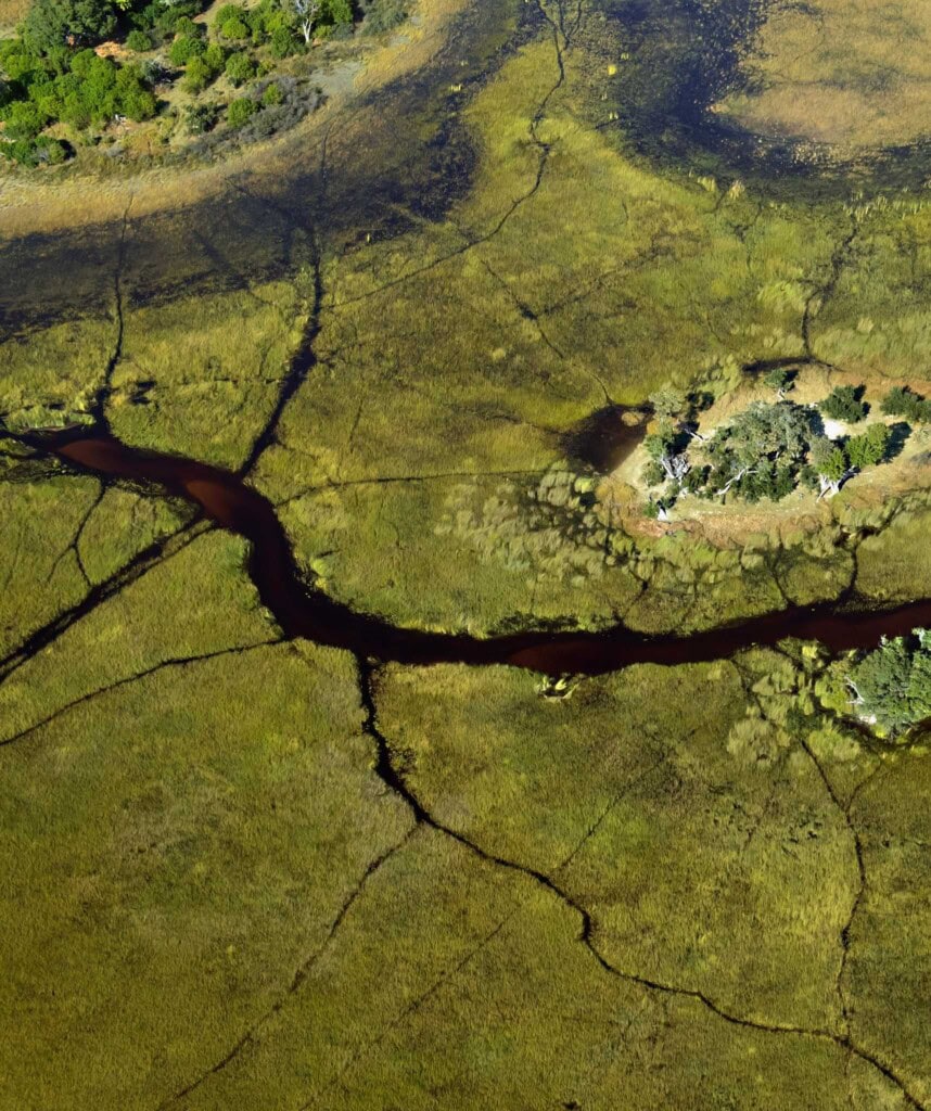Rundflug Okavango Delta