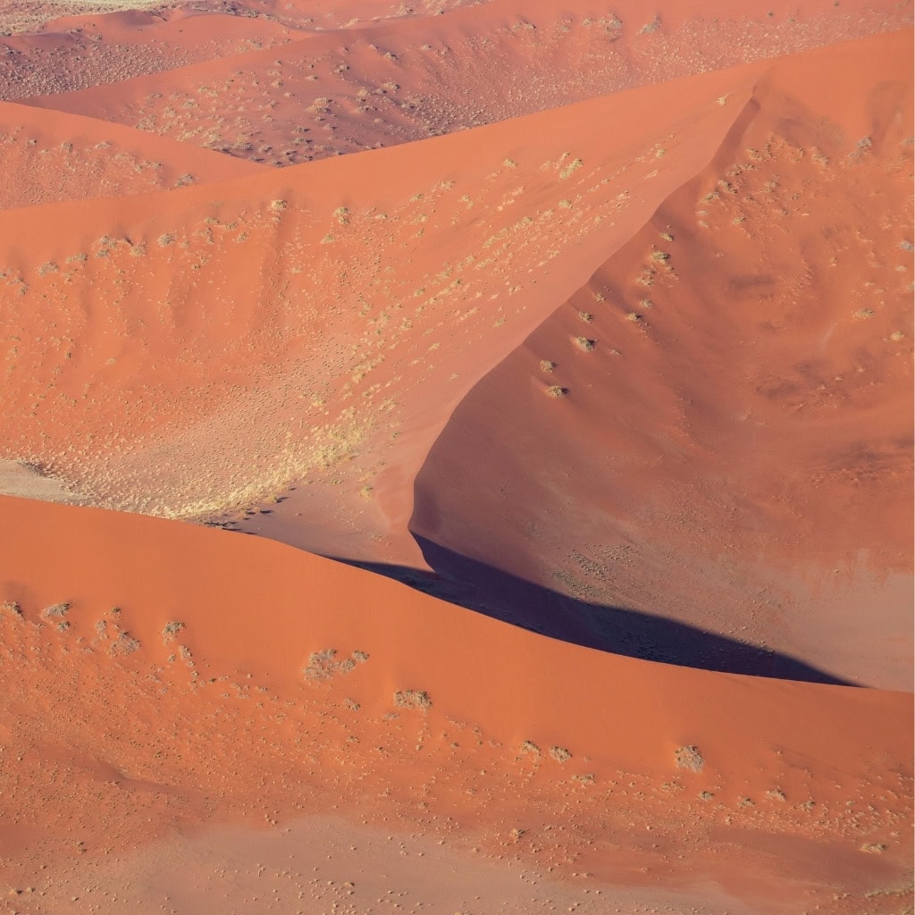 Rote Dünen der Namib Wüste