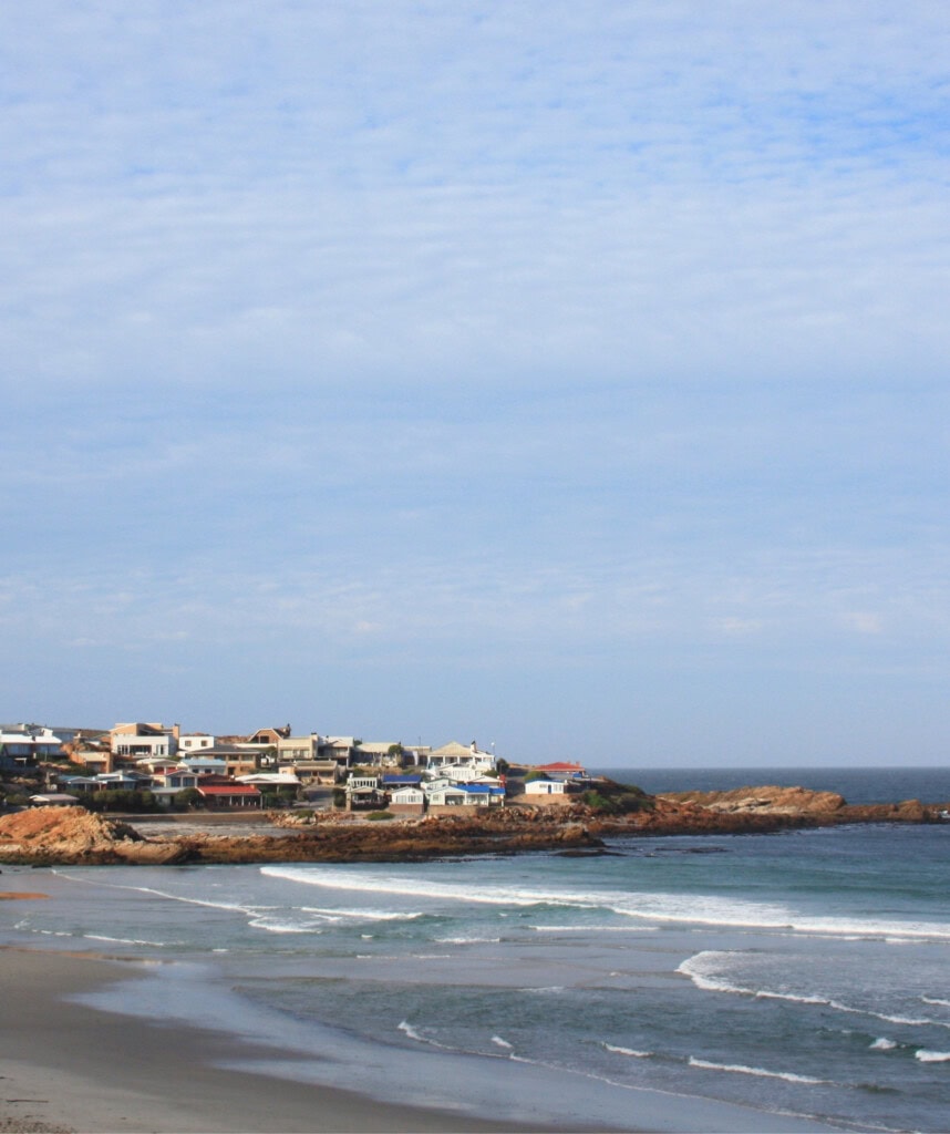 Strandfontein, ein Dorf an der Westküste von Südafrika
